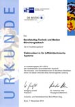 Jahresbestenurkunde
